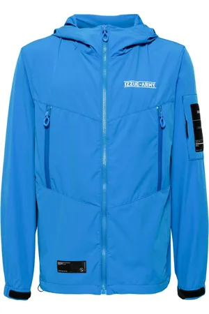 Izzue Logo-print hooded jacket