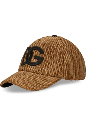 Dolce & Gabbana Logo-embroidered interwoven cap