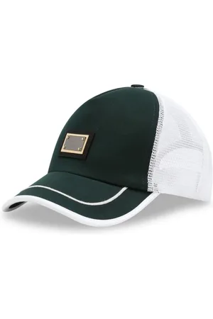 Dolce & Gabbana Logo-plaque panelled trucker cap