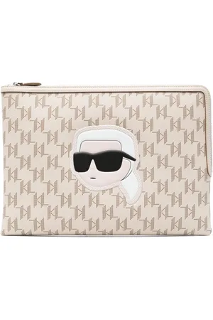 Karl Lagerfeld Large K/Ikonik 2.0 clutch bag