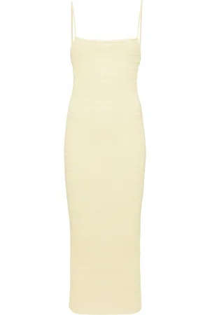 Nanushka Barra smocked midi dress