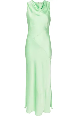 Misha Ambrosie satin midi dress