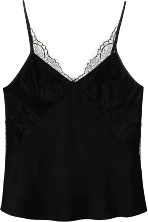 Patrizia Pepe Floral-lace tank top