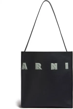 Marni Logo-appliqu?? shoulder bag