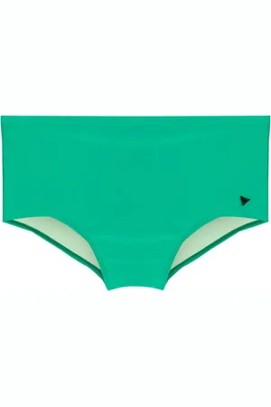 AMIR SLAMA Logo-appliqu?? swimming trunks