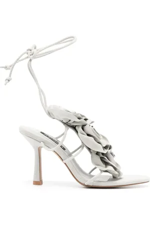 SENSO Karli 90mm floral-appliqu?? sandals