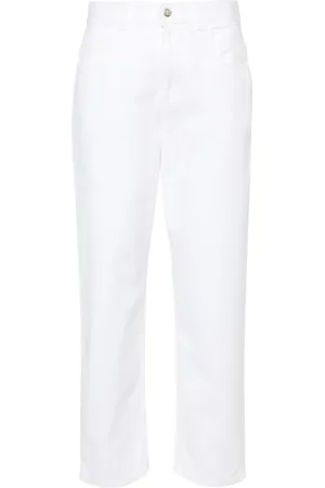 Moncler High-rise cropped jeans