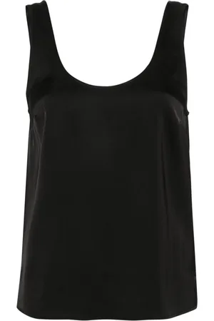 Twin-Set Sleeveless satin top