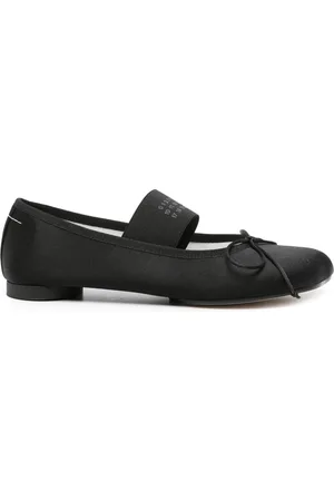 Maison Margiela Atomic satin ballerina shoes