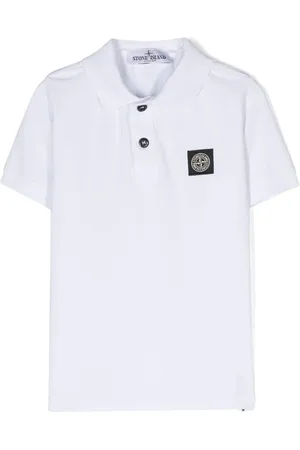 Stone Island Compass cotton polo shirt