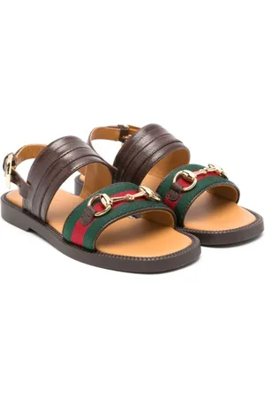 Gucci sandals with cheap flowers