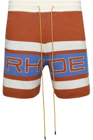 Rhude Panelled knit shorts