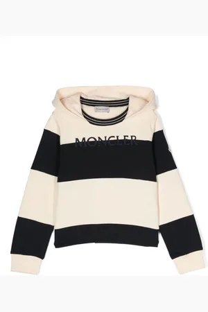 Moncler Striped cotton hoodie