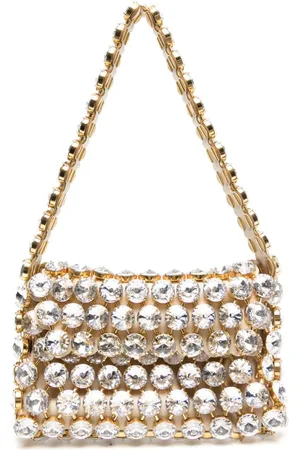 VANINA Clochette crystal-embellished mini bag