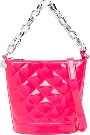 MONNALISA Zip-up quilted shoulder bag