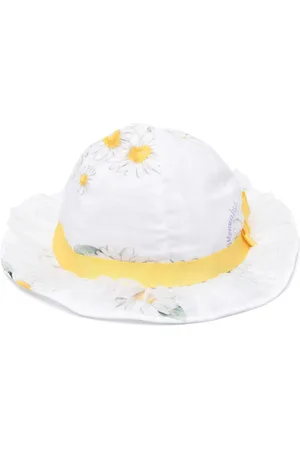 MONNALISA Floral-print cotton hat