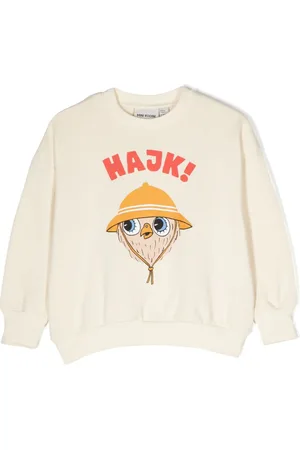 Mini Rodini Hike cartoon-print sweatshirt