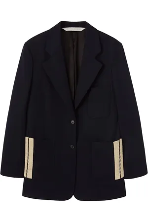Palm Angels Tape-detail virgin wool-blend blazer