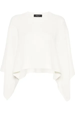 Fabiana Filippi Sequin-embellished knitted poncho