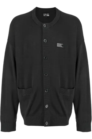 Izzue Logo-appliqu?? cotton cardigan
