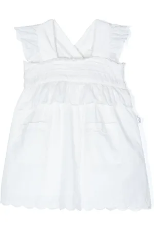 Stella McCartney Broderie-anglaise cotton dress