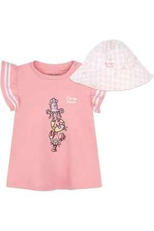 Kenzo Logo-print cotton dress set