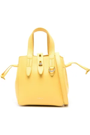 Furla Net leather tote bag