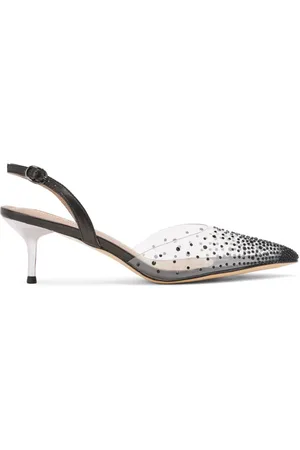 Nícoli Amedea 50mm crystal-embellished pumps