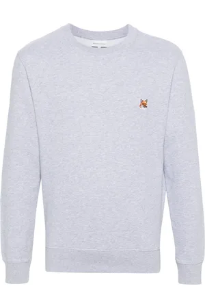 Maison Kitsuné Logo-appliqu?? jersey sweatshirt