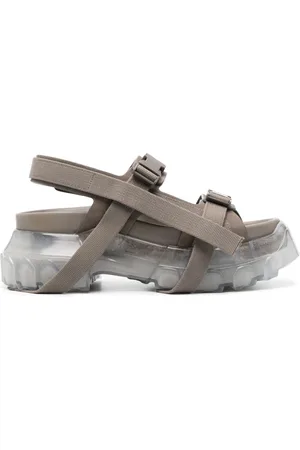 Rick Owens Suede chunky platform sandals