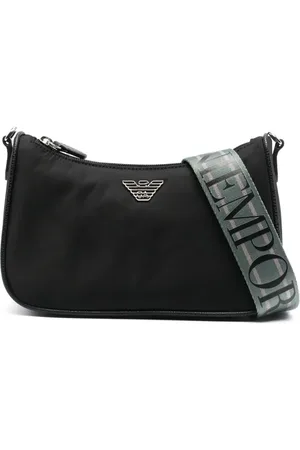 Emporio Armani ASV logo-plaque cross body bag