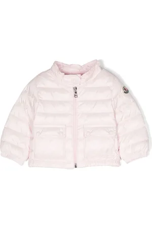 Moncler Lans logo-patch quilted jacket