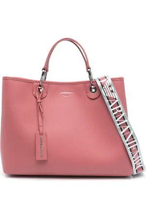 Marni Tropicalia debossed-logo leather bag - Pink