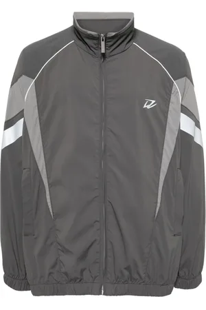 Izzue Logo-print panelled jacket