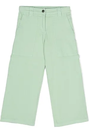 Stella McCartney Straight-leg cotton trousers