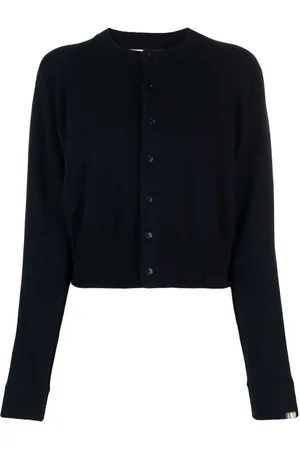 EXTREME CASHMERE Nº257 cropped cashmere-blend cardigan