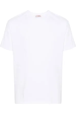 VALENTINO GARAVANI Logo-patch cotton T-shirt