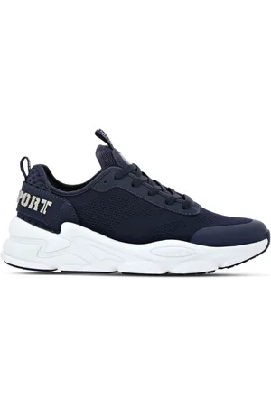 Philipp Plein Logo-lettering mesh sneakers