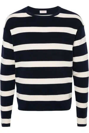 Fursac Striped crew-neck jumper