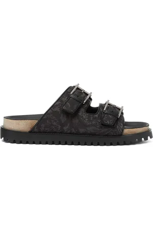VERSACE Barocco jacquard slides