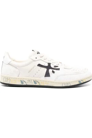 Premiata Clay low-top leather sneakers