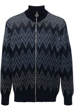 Missoni Chevron-pattern cotton cardigan