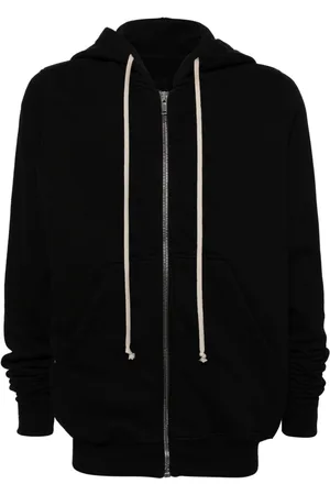 Rick Owens Zip-up cotton hoodie
