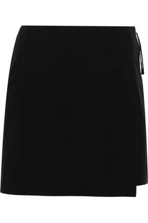 Moncler High-waisted layered-effect shorts