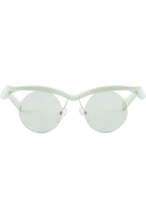Prada Runway geometric-frame sunglasses