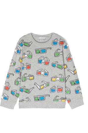Stella McCartney Graphic-print cotton sweatshirt