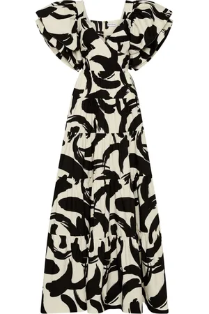 Rebecca Vallance Pompidou printed maxi dress
