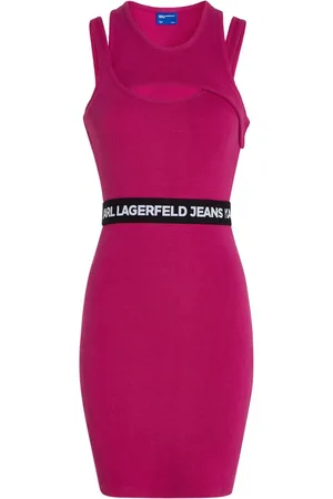 Karl Lagerfeld Layered tank minidress