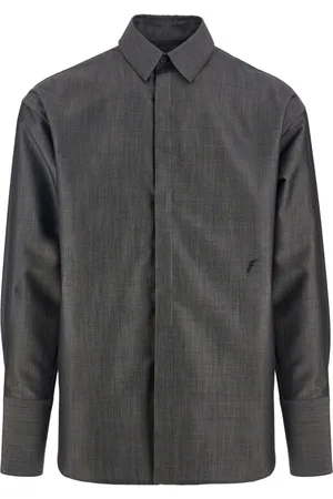 Salvatore Ferragamo Silk-blend shirt