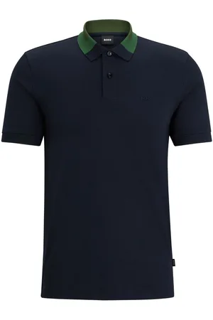 HUGO BOSS Logo-embroidered polo shirt